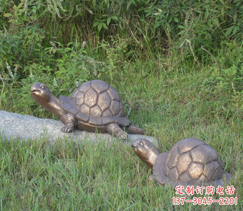 张掖乌龟铜雕