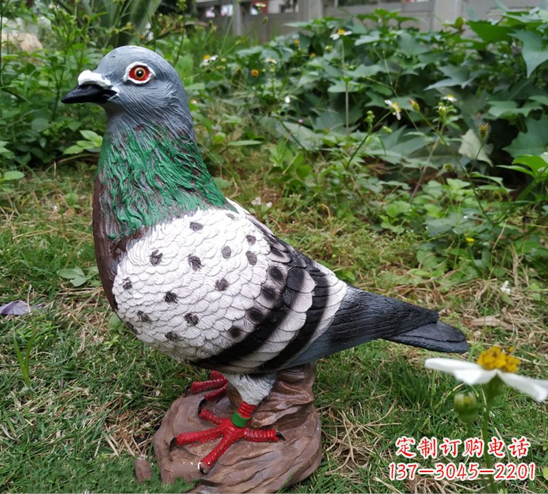 张掖系列雕塑和平鸽