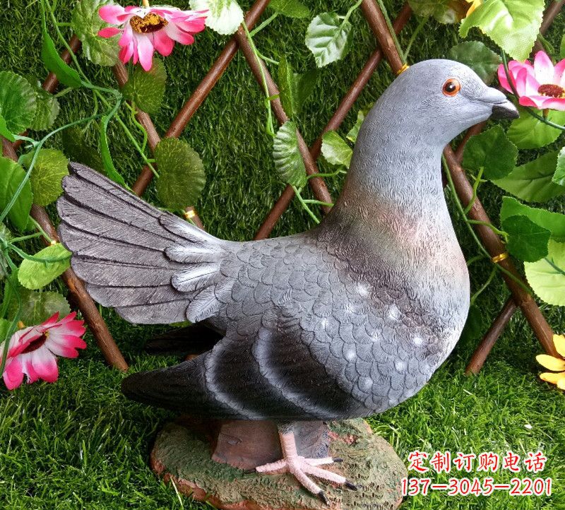张掖学生和平鸽雕塑