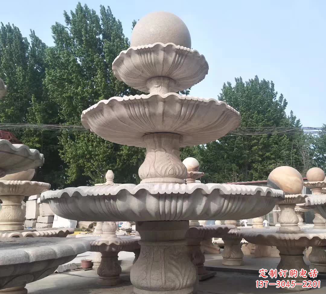 张掖音乐风水球石雕