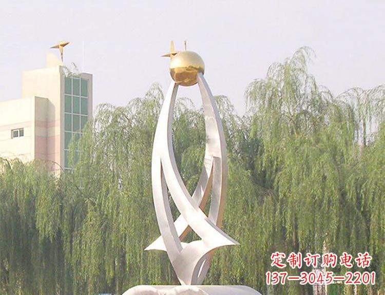张掖园林不锈钢创意书籍雕塑 