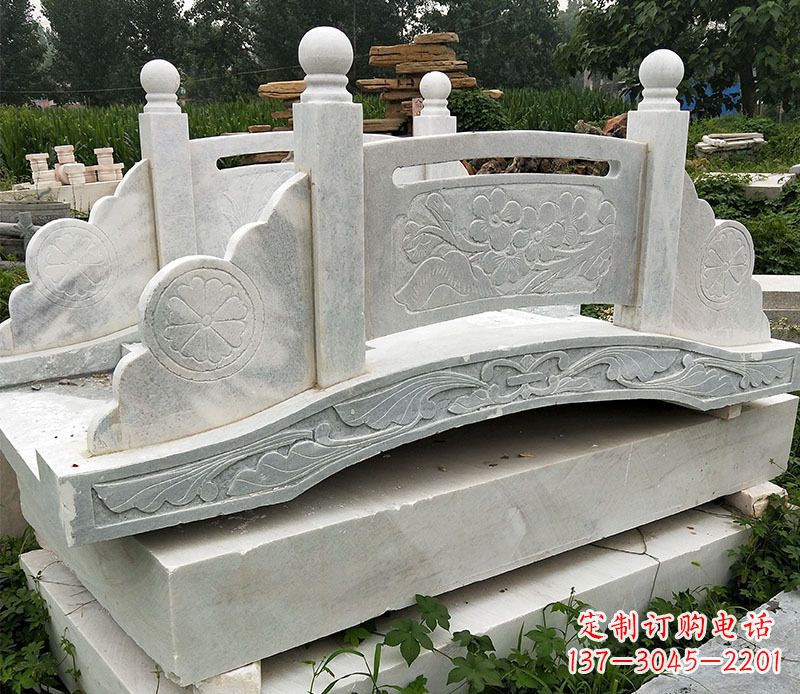 张掖园林仿古石拱桥景观石雕