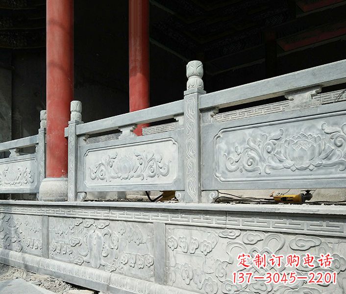 张掖园林仿古石栏板景观石雕_1 (3)