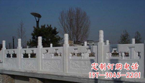 张掖园林汉白玉栏板景观石雕