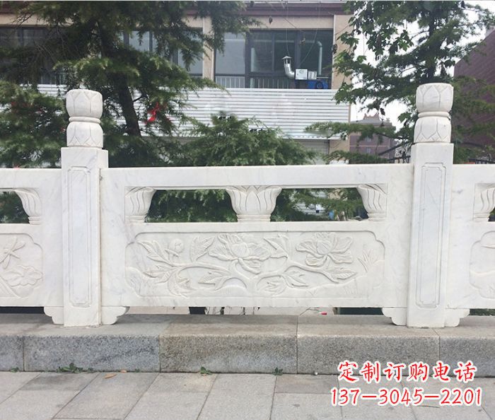 张掖园林景观大理石浮雕栏板 (2)