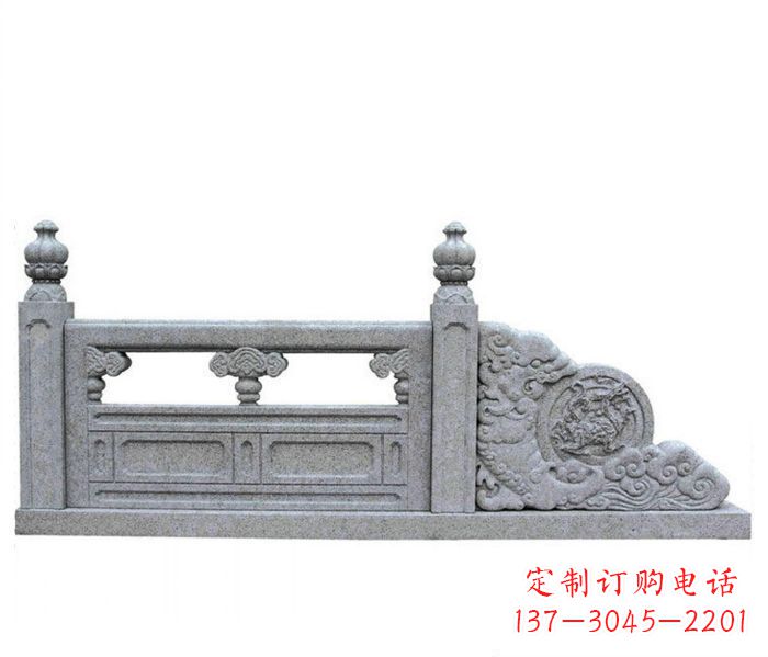 张掖园林景观大理石栏板雕塑 (2)