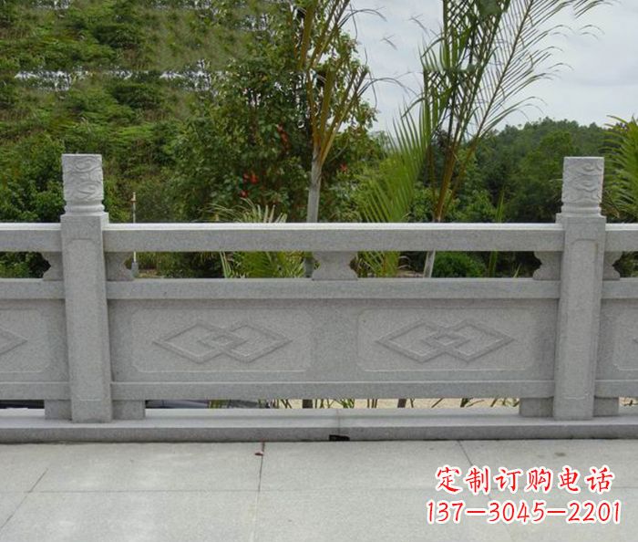 张掖园林景观大理石栏板雕塑 (3)