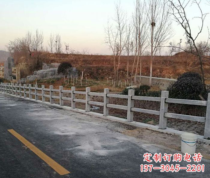 张掖园林景观大理石栏杆石雕 (2)