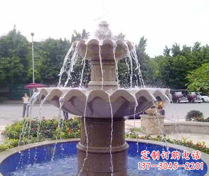张掖园林景观大理石喷泉石雕