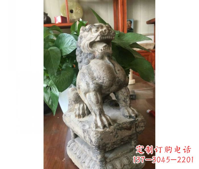 张掖园林景观大理石狮子石雕
