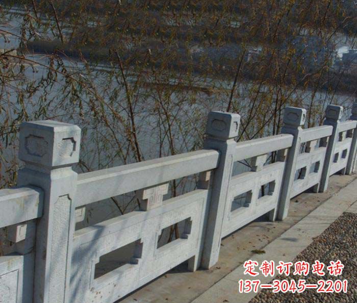 张掖园林景观东林桥石栏板 (2)