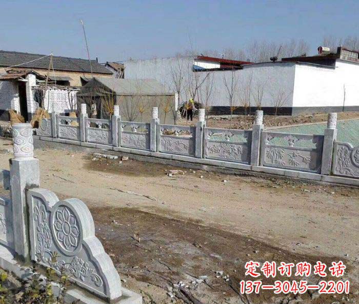 张掖园林景观仿古栏板石雕