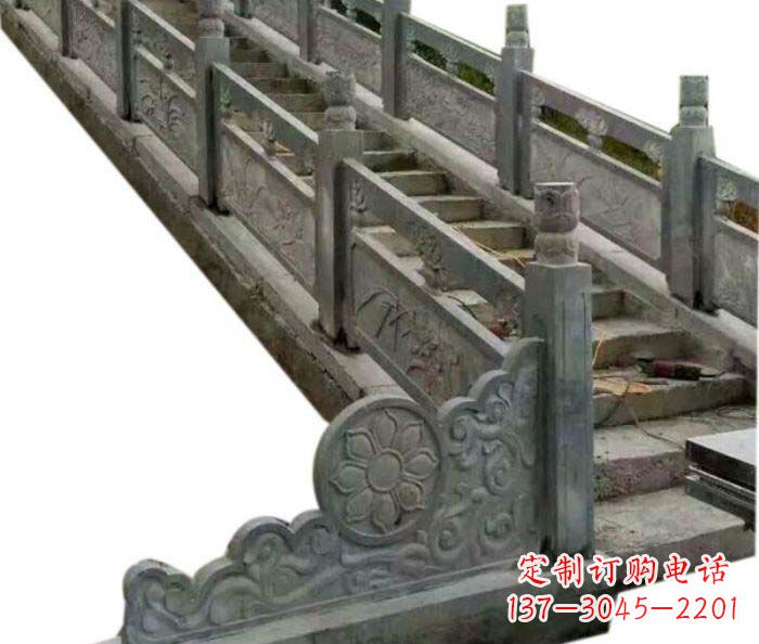 张掖园林景观仿古石雕栏板 (4)