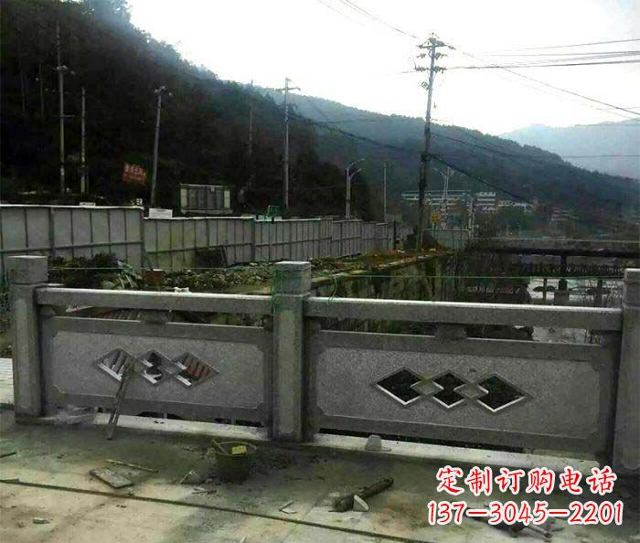 张掖园林景观仿古石浮雕栏板 (2)