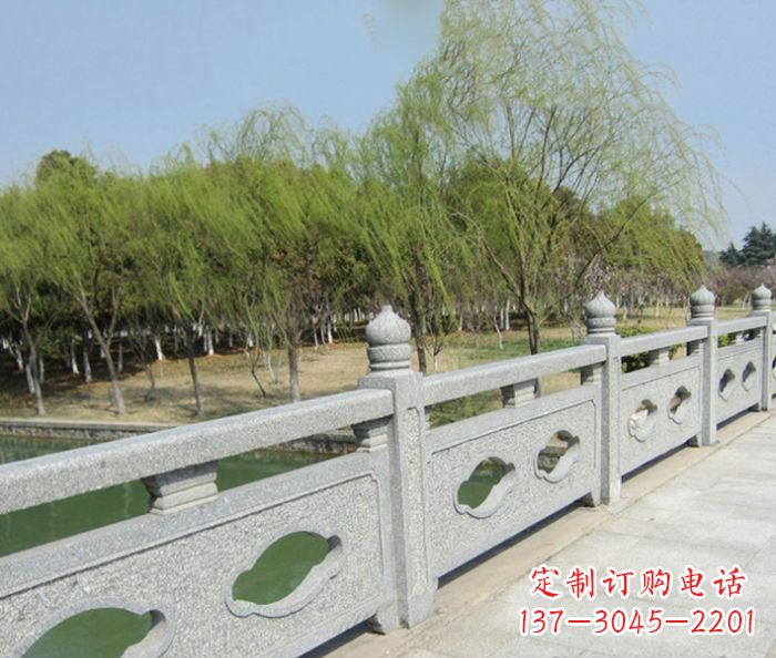 张掖园林景观真山桥石雕栏板