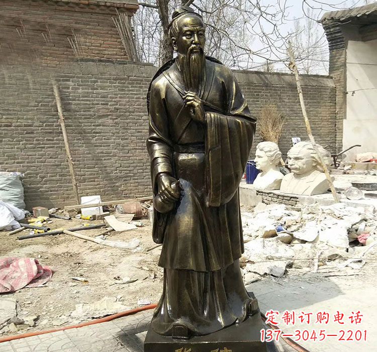 张掖铸铜古代名医华佗