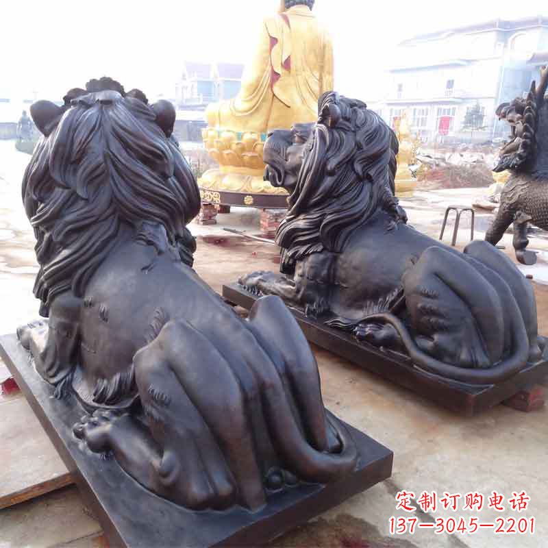 张掖铸铜汇丰狮子