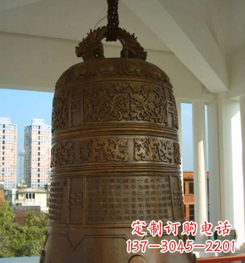 张掖紫铜铜钟